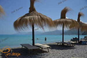 Ombrelloni in paglia