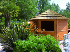 Chiosco in Canna Africana diam.3,30 mt