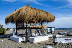 Gazebo in Paglia Africana