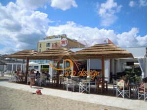 Realizzazioni in canna Africana angolare