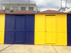 Cabine per stabilimenti balneari